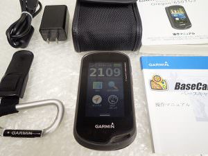 GARMIN ガーミン OREGON 650TCJ 携帯用ハンディナビ GPSナビゲーター