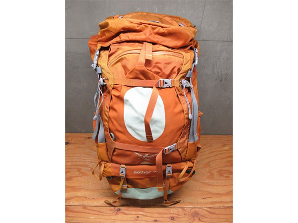 OSPREY オスプレー aether70 サイズ 70L バックパック オレンジ 登山を 