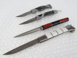 eセット 新品未使用 ナイフ 4本 まとめ コロンビア Columbia 263 G263 メーカー不明 T187 YINXIANG B1876 ホワイト