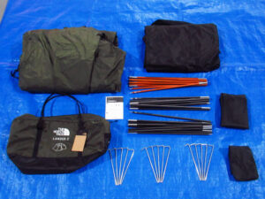 THE NORTH FACE ザ ノースフェイス LANDER2 ランダー2 NV22206 テント 2人用 KHK キャンプ アウトドア