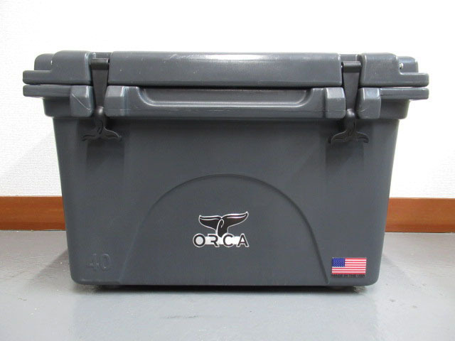 ORCA オルカ クーラーボックス ORCCH040 Charcoal チャコール 40QT USA アメリカ製 キャンプ用品 アウトドア Thumbnail