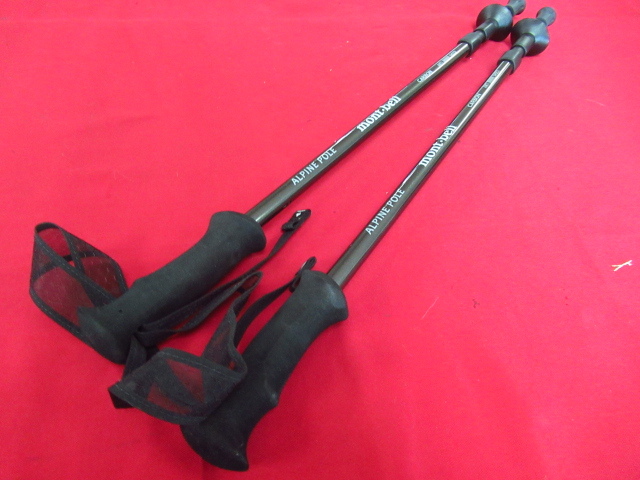 モンベル アルパインポール カーボン 2本 130cm 登山 トレッキング Thumbnail