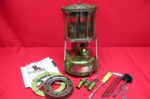 武井バーナー パープルストーブ 301A 灯油式ストーブ 真鍮製 ランタン キャンプ アウトドア 現状品