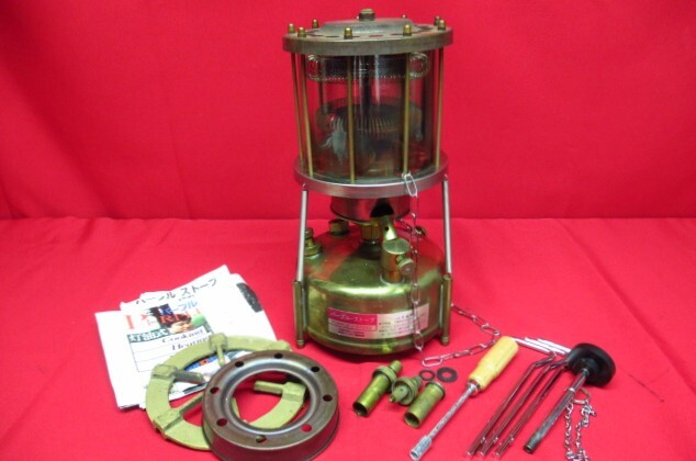 武井バーナー パープルストーブ 301A 灯油式ストーブ 真鍮製 ランタン キャンプ アウトドア 現状品 Thumbnail