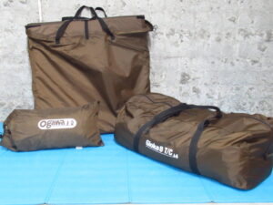 2個口発送 ogawa オガワ グロッケ8 T/C / ハーフインナー / グランドマット 3点セット テント アウトドア キャンプ用品