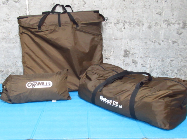 2個口発送 ogawa オガワ グロッケ8 T/C / ハーフインナー / グランドマット 3点セット テント アウトドア キャンプ用品 Thumbnail