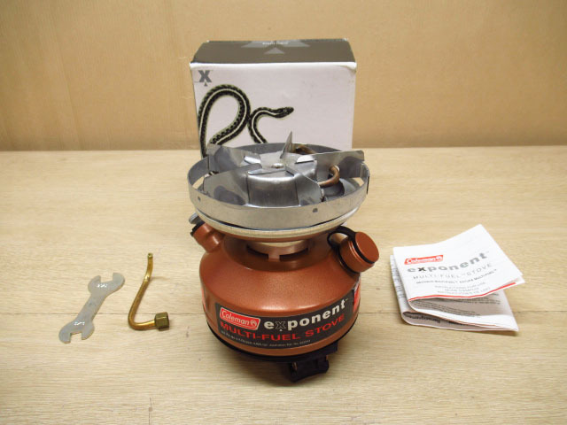 Coleman コールマン Exponent Multi-Fuel Stove エクスポーネント マルチフューエルストーブ 550B バーナー キャンプ Thumbnail